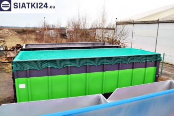 Siatki Świdnica - Siatka przykrywająca na kontener - zabezpieczenie przewożonych ładunków dla terenów Świdnicy